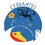 The mission patch for Spain's "Cervantes" science mission. Image courtesy of ESA.